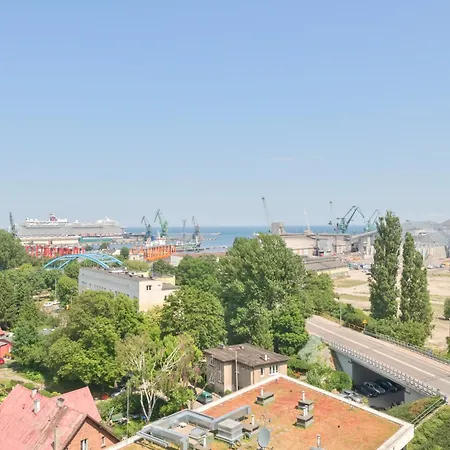 Dom & House - Portova In The Center Of Apartment Gdynia